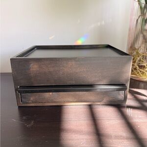 Umbra Rustic Brown Storage Box